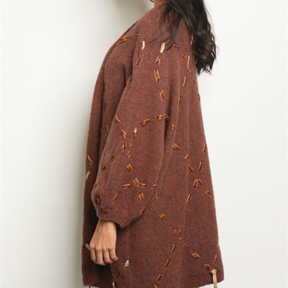 RIBBON CARDIGAN - Picture 2 of 4